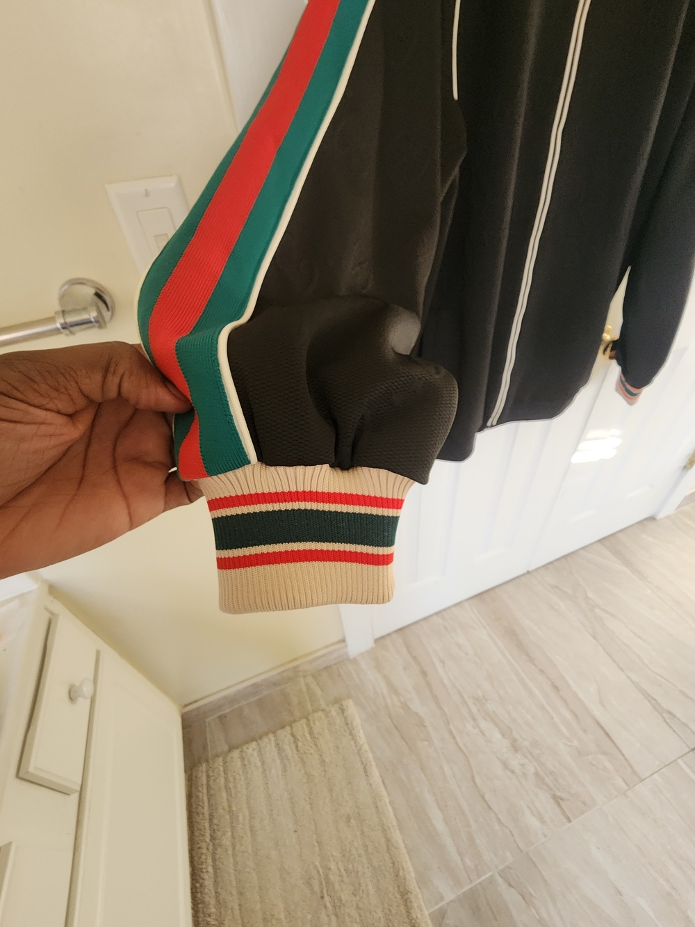 Gucci GG Jacquard Jersey Zip Jacket - Picture 7 of 10